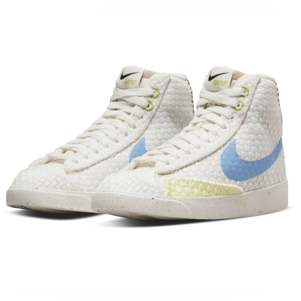 Nike Blazer Mid 77 Next Nature Woven Hemp Sneakers Women’s 7.5
